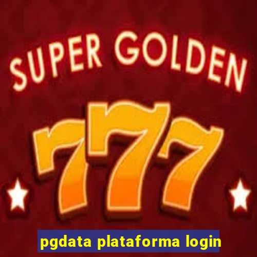 pgdata plataforma login